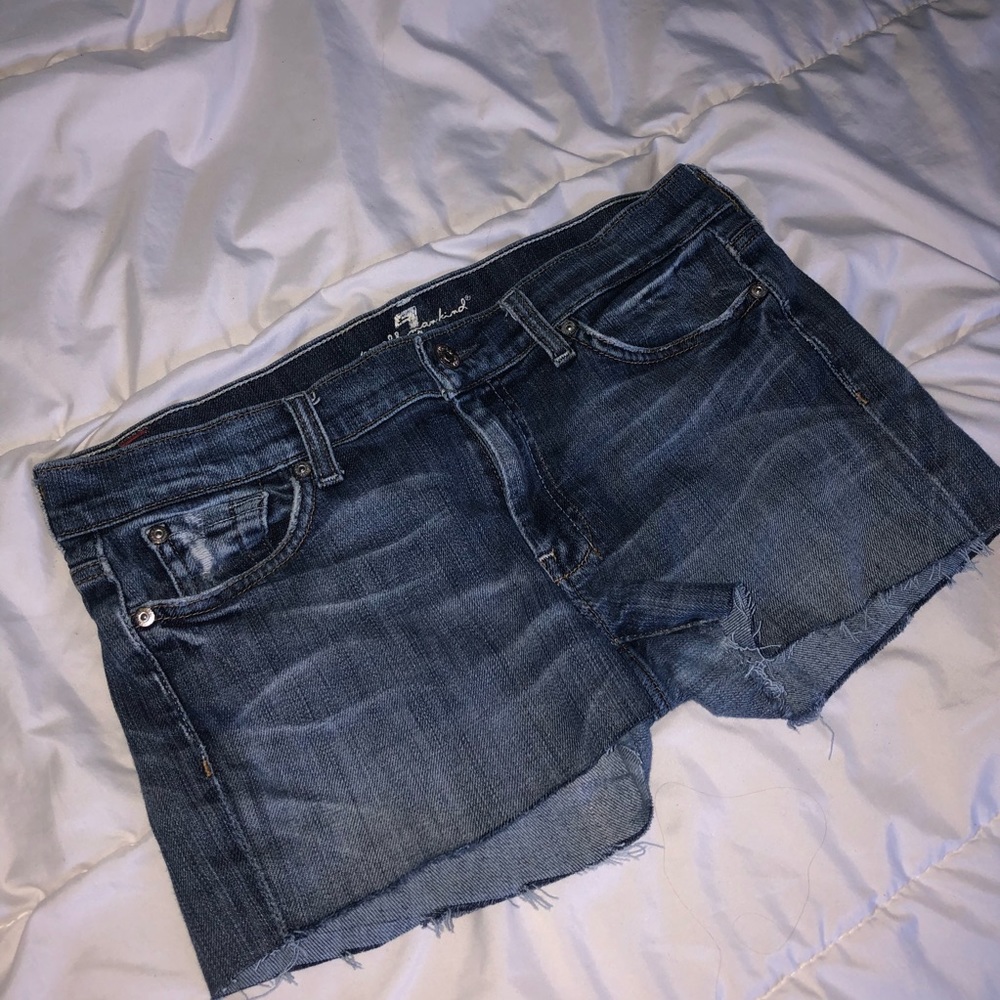 7 For All Mankind Jean Shorts!